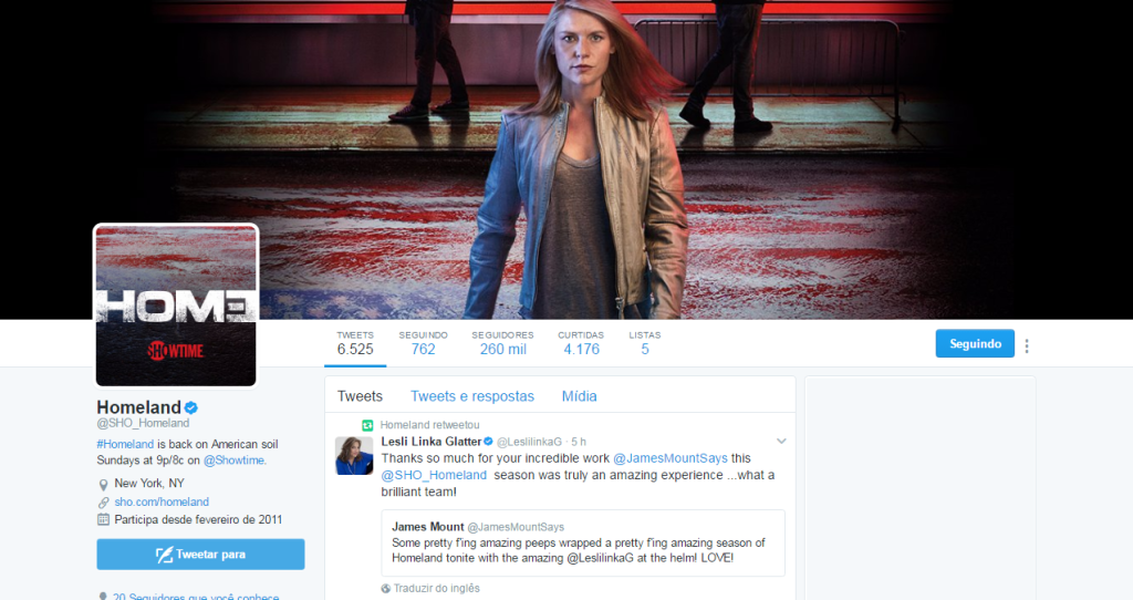 As investigações de Carrie Mathison no backchannel | Observatório da ...
